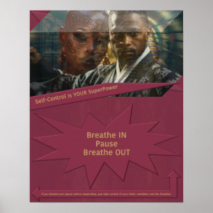 Zelfbeheersing is jouw Superpower Poster