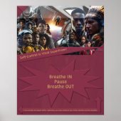 Zelfbeheersing is jouw Superpower Poster (Voorkant)