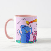 "Zelfbeschikking in het huis van plezier" Roze Mok (Links)