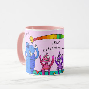 "Zelfbeschikking in het huis van plezier" Roze Mok