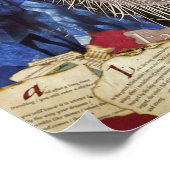 Zelfbewustzijn van de kunstenaar poster (Hoek)