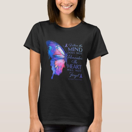 Zelfbewustzijn Vlinder T-shirt (Voorkant)