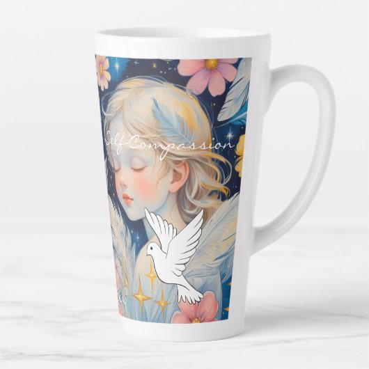 Zelfcompassie-Latte mok (Rechts)
