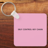 ZELFCONTROLE SLEUTELRING SLEUTELHANGER (Voorkant)