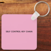 ZELFCONTROLE SLEUTELRING SLEUTELHANGER (Achterkant)