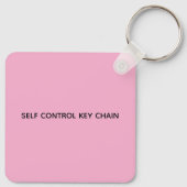ZELFCONTROLE SLEUTELRING SLEUTELHANGER (Achterkant)
