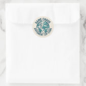 Zelfde Chaos Andere Postcode Reisverpleegster Stic Ronde Sticker (Tas)