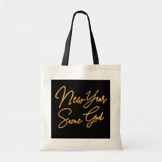 Zelfde dag nieuwjaar tote bag (Voorkant)