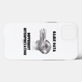 Zelfde Data Different Interpretation Duck Rabbit Case-Mate iPhone Case (Achterkant (horizontaal))