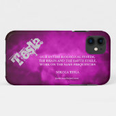 ZELFDE FREQUENTIES - NIKOLA TESLA 2.0 Case-Mate iPhone CASE (Achterkant (horizontaal))