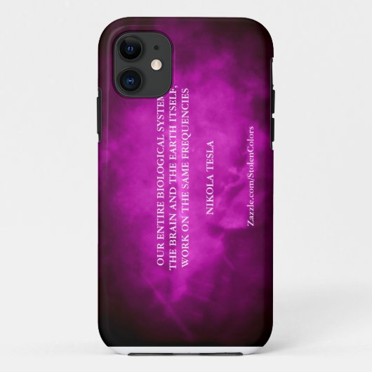 ZELFDE FREQUENTIES - NIKOLA TESLA Case-Mate iPhone CASE (Achterkant)