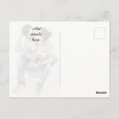 Zelfde genderfoto van homo's Op datum opslaan Briefkaart (Achterkant)