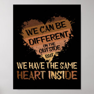 Zelfde Hart Binnen Juneteenth Black History Month Poster
