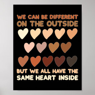Zelfde Hart Binnen Juneteenth Black History Month Poster