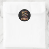 Zelfde Hart Binnen Juneteenth Black History Month Ronde Sticker (Tas)