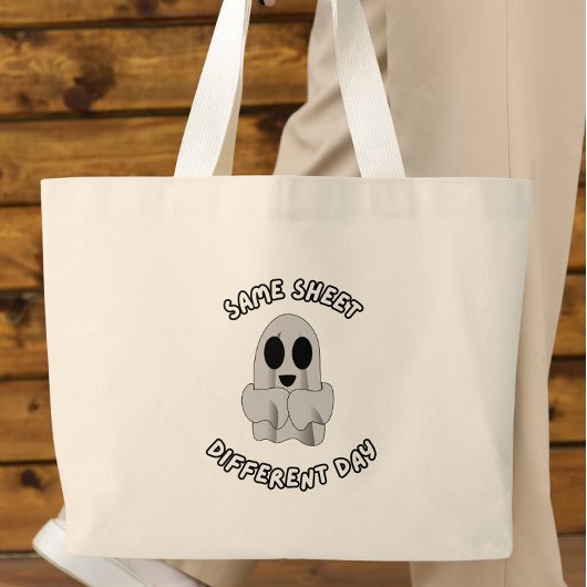 Zelfde Laken Andere Dag Grote Tote Bag
