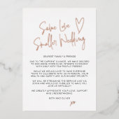 Zelfde Liefde Kleinere Wedding Real Folie Aankondi Folie Uitnodiging (Voorkant)