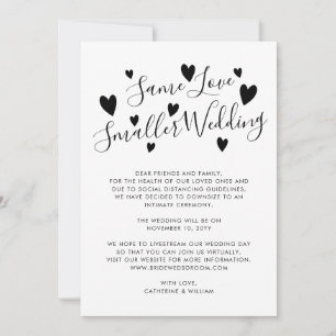 Zelfde liefdeskleinere weduwschap Verander plannen Aankondiging