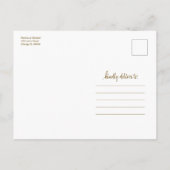 Zelfde Love Cute Heart Downsize Weddenschap Briefk Briefkaart (Achterkant)