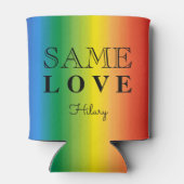 Zelfde Love Ombre Rainbow Pride Summer Party - Aan Blikjeskoeler (Achterkant)