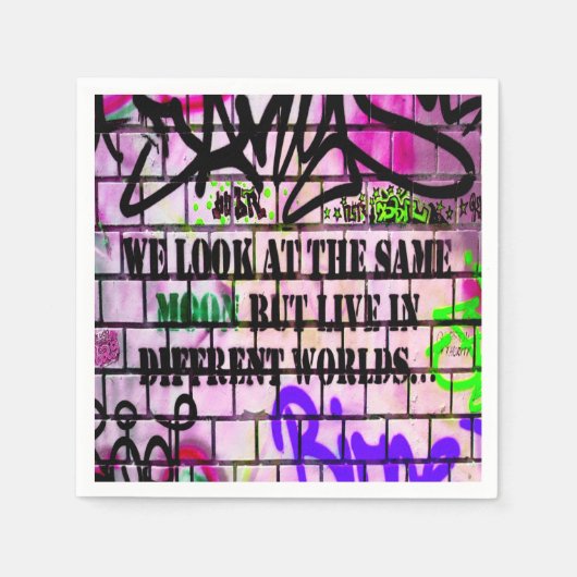 Zelfde maan Verschillende werelden kleurrijke graf Servet (Voorkant)