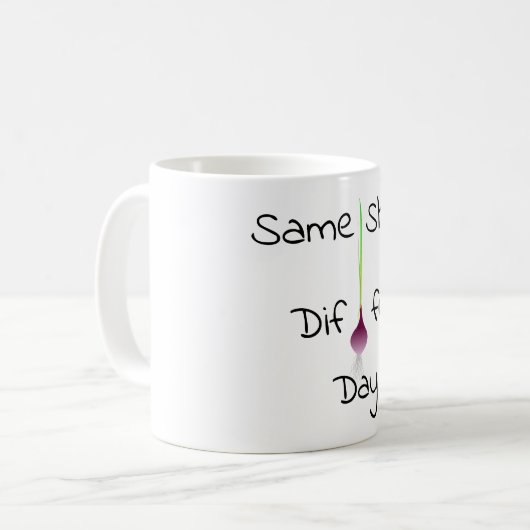 Zelfde Mok Shallot Different Day Coffee (Voorkant links)