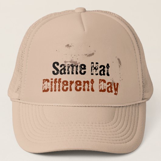Zelfde Pet, andere dag Trucker Pet (Voorkant)