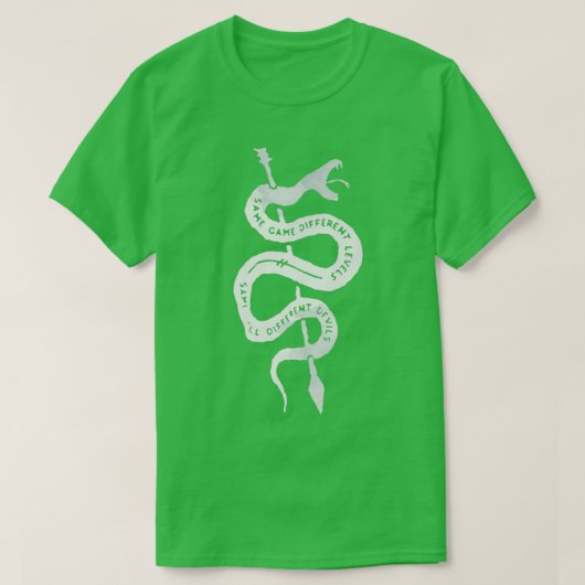 Zelfde spel verschillende niveaus hetzelfde als ee t-shirt (Design voorkant)