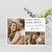 Zelfde tijd de plaats Nieuwe Datum sparen de Kaart (Staand voorkant)