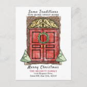 Zelfde tradities Nieuwe Kerstmis Aankondigingskaart (Voorkant)