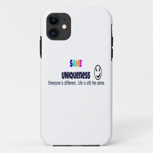 Zelfde Uniekheid iPhone 5 Hoesje (Achterkant)