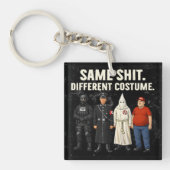 Zelfde Verschillende Kledij Sleutelhanger (Voorkant)