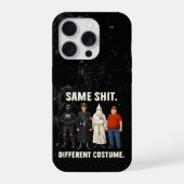 Zelfde Verschillende Kleding iPhone Hoesje (Achterkant)
