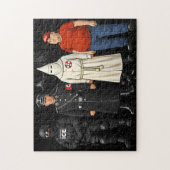 Zelfde Verschillende Kleding Legpuzzel (Verticaal)