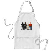 Zelfde Verschillende Kleding Standaard Schort (Voorkant)