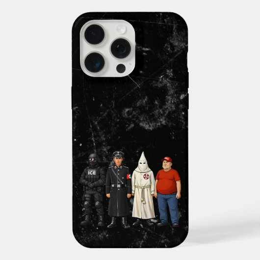 Zelfde Verschillende Kostuum iPhone Hoesje (Achterkant)
