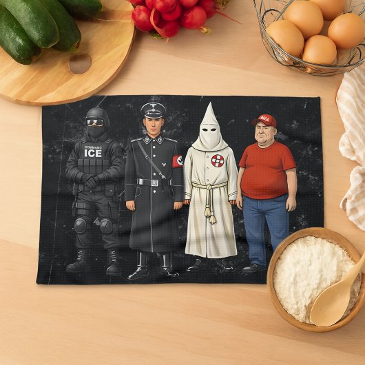 Zelfde Verschillende Kostuum Theedoek