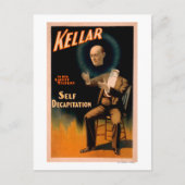 Zelfdecapitatie volgens Kellar Briefkaart (Voorkant)