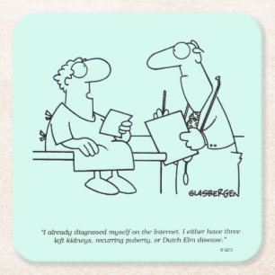 Zelfdiagnose Kartonnen Onderzetters