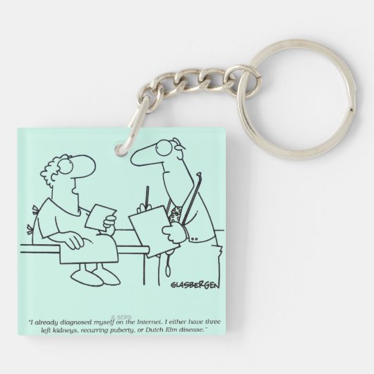 Zelfdiagnose Sleutelhanger (Achterkant)