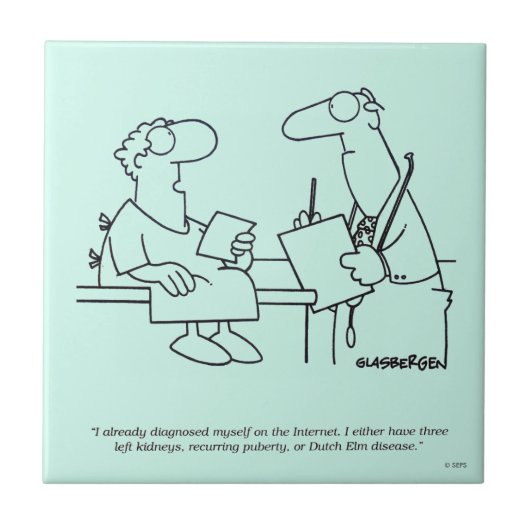 Zelfdiagnose Tegeltje (Voorkant)