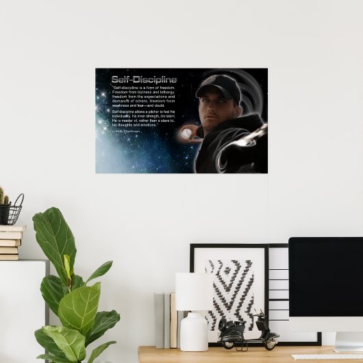 Zelfdisciplinair Poster (Thuiskantoor)