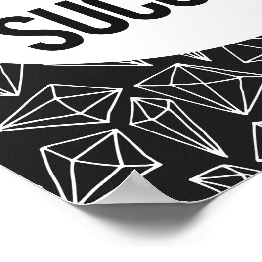 Zelfdisciplinaire vaststelling van het succes poster (Hoek)