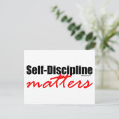 Zelfdisciplinaire zaken briefkaart (Staand voorkant)