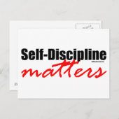 Zelfdisciplinaire zaken briefkaart (Voorkant / Achterkant)