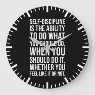 Zelfdiscipline - Gym, Hustle, Succesonderstel Grote Klok