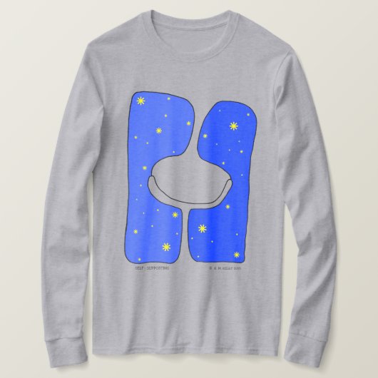 zelfdragende kunst t-shirt (Design voorkant)
