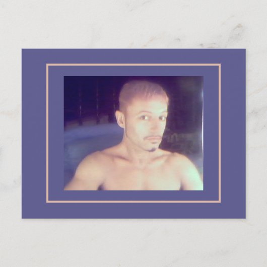 Zelffoto op mijn 50ste door Mark Edward Westerfiel Briefkaart (Voorkant)