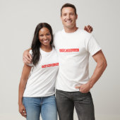 Zelfgeabsorbeerde stempel t-shirt (Unisex)