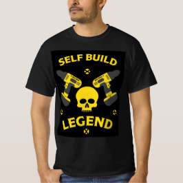zelfgebouwd huis T-shirt